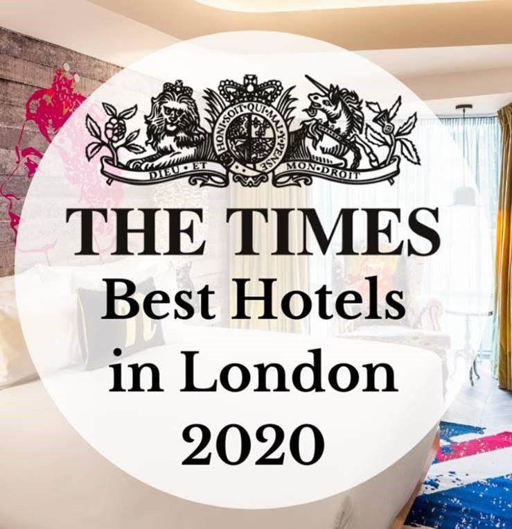 Listed in The Time Best Hotels in London 2020