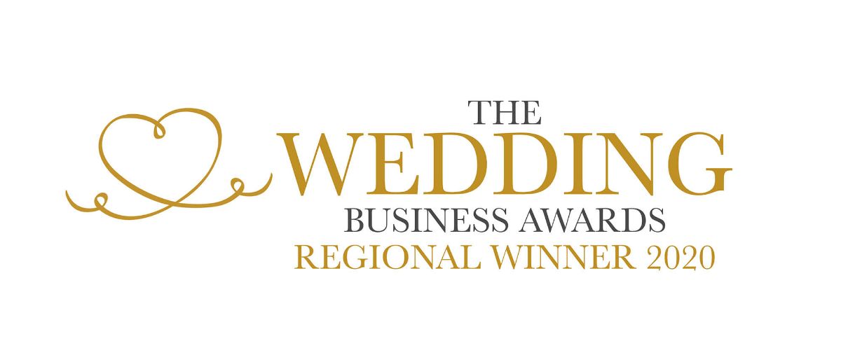 Winner of The Wedding Business Awards 2020 - SOuth Central