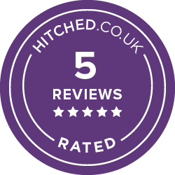 Top Rated Wedding Supplier, Hitched.Co.Uk