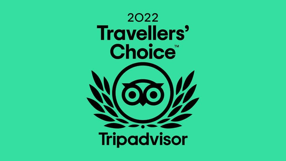 Traveller's Choice Award 2022 - Tripadvisor