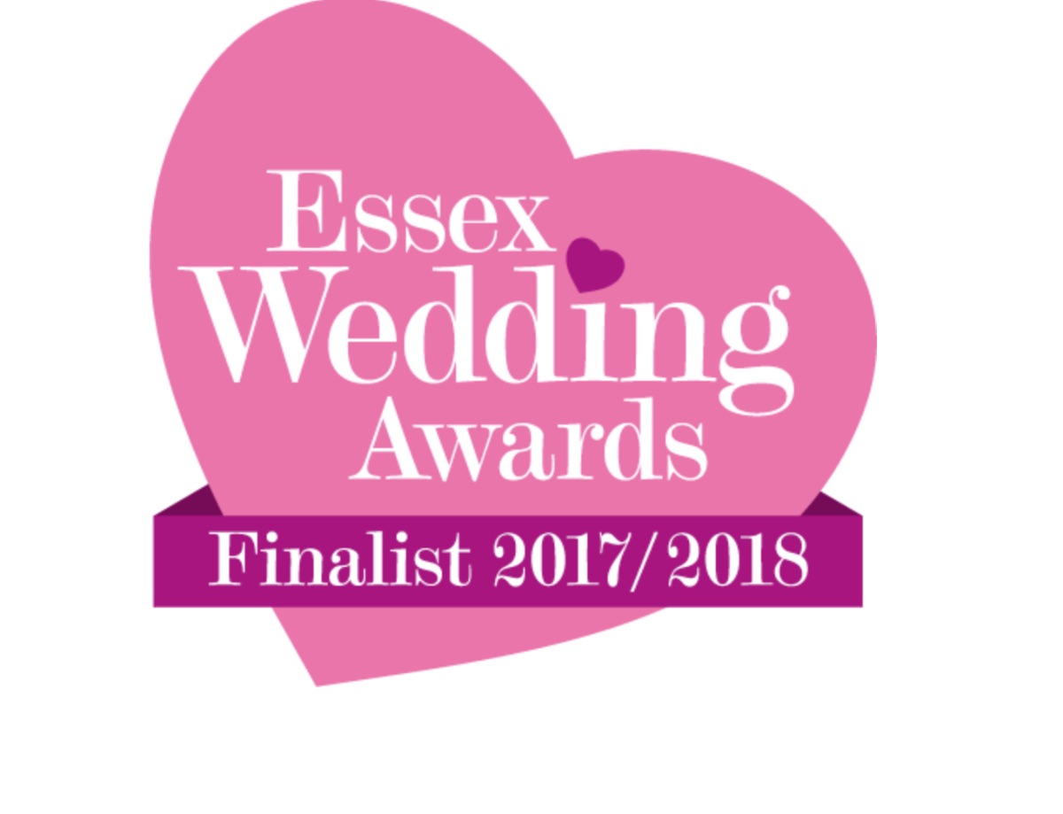 2017/18 finalist in Essex Wedding Awards