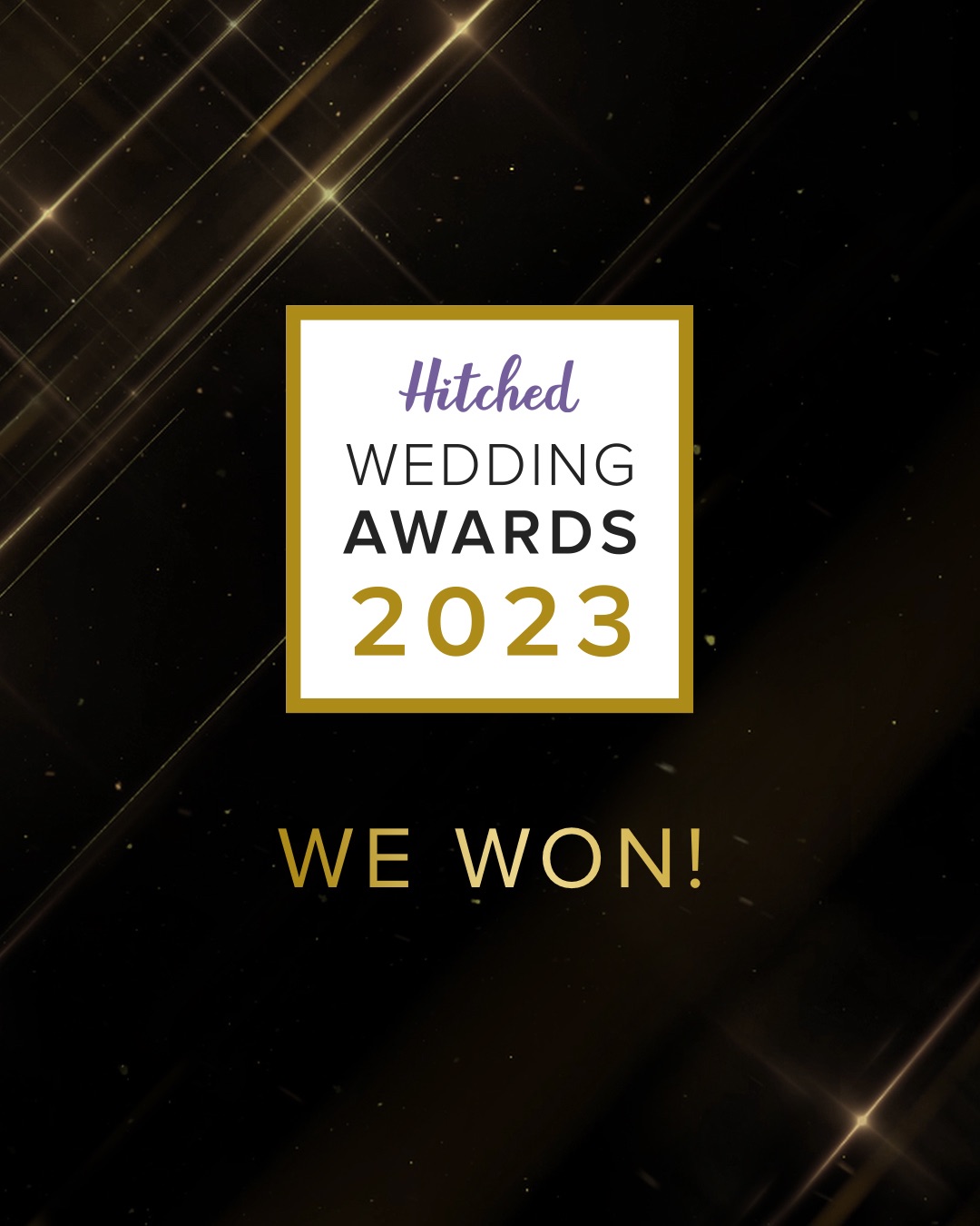 Named 'Best Wedding DJ & Music Company In Somerset' At The Hitched UK Wedding Awards 2023