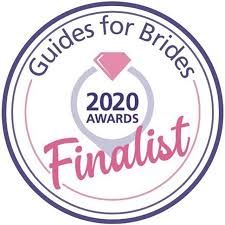 Finalist for Guides for Brides customer service awards 2020 