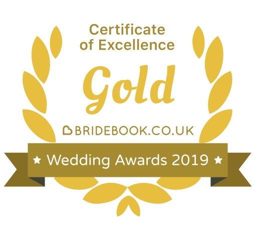 2019 Certificate of Excellence Gold - BRIDEBOOK 