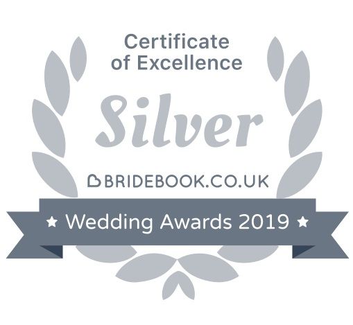 Silver Wedding Award from Bridebook 
