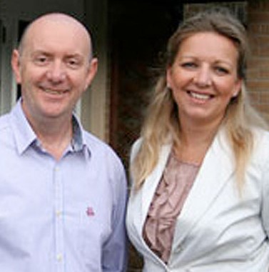 Image of Key Person Rachael Richardson and David Powney