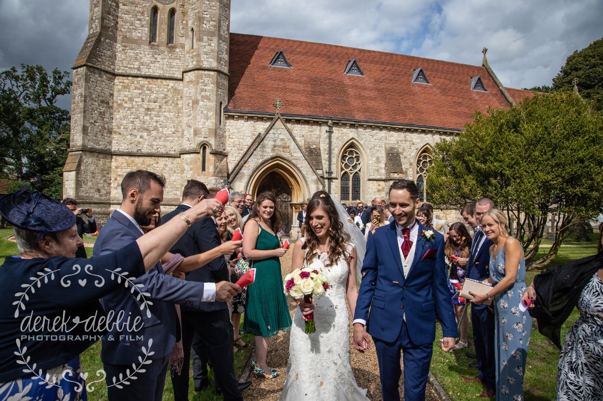 Surrey Wedding Confetti 