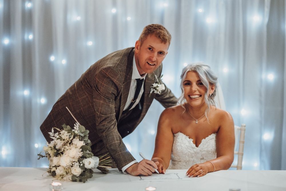 Real Wedding Image for Emma & Stuart 