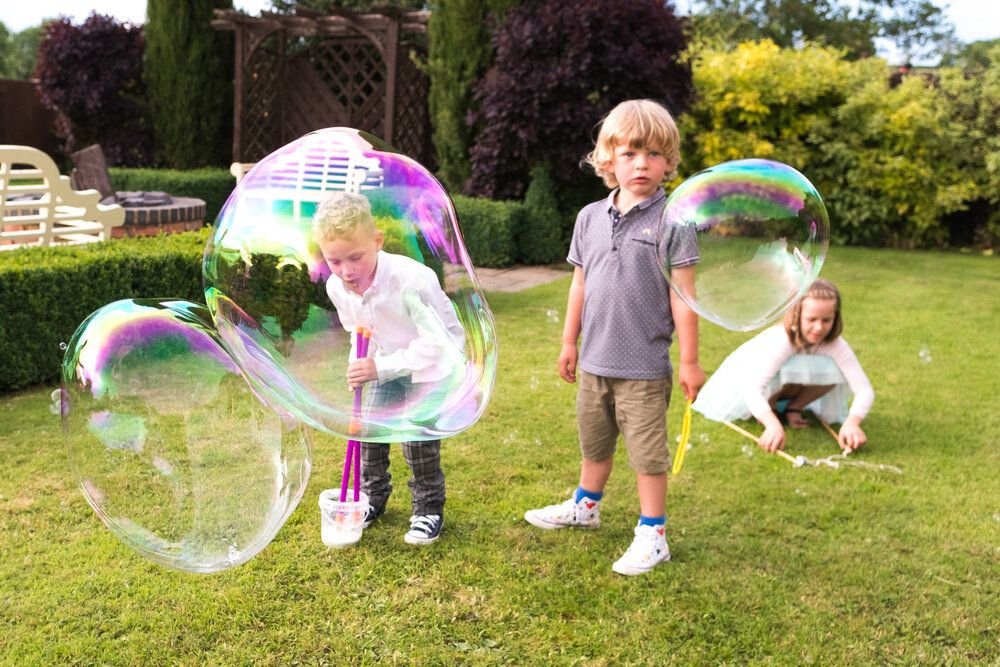 Bubbles allowed for interesting angles and fantastic colours.