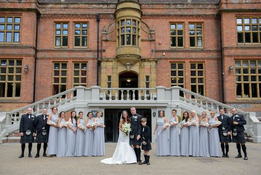 12 Bridesmaids!! Surrey at Woldingham School by Ali Gaudion