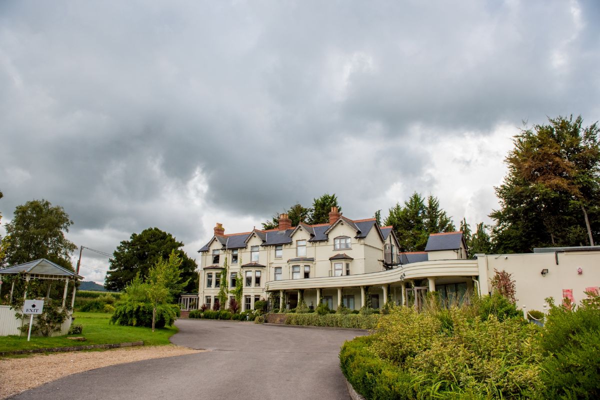 Southdowns Manor in Hampshire - outside wedding venue