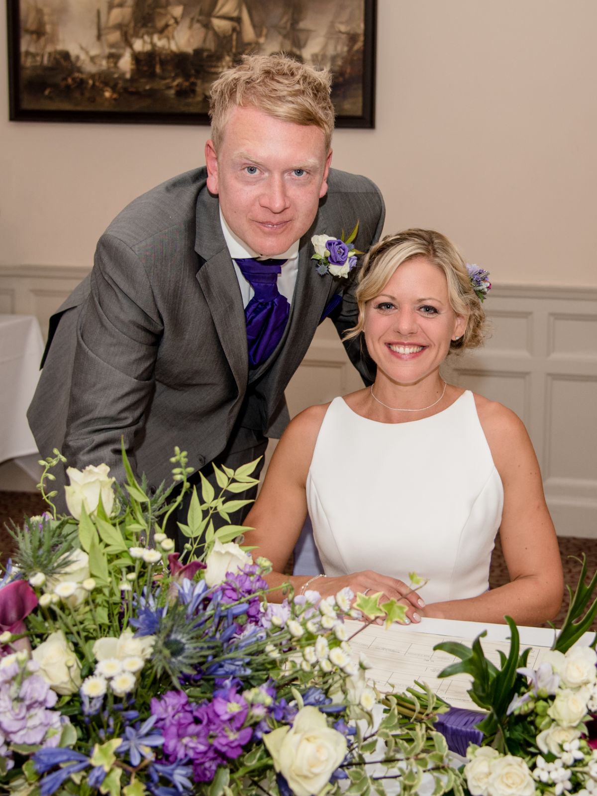 Real Wedding Image for Katy Murray & Alex Gower