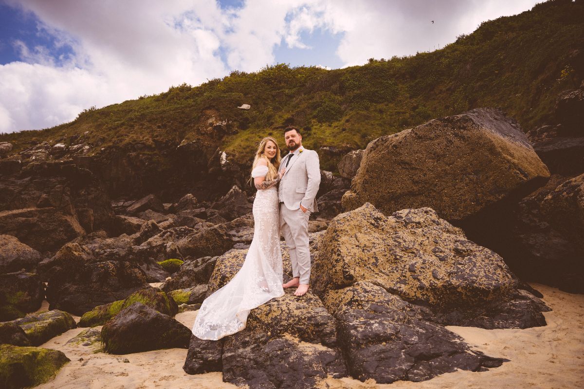 Real Wedding Image for Demi & Adam