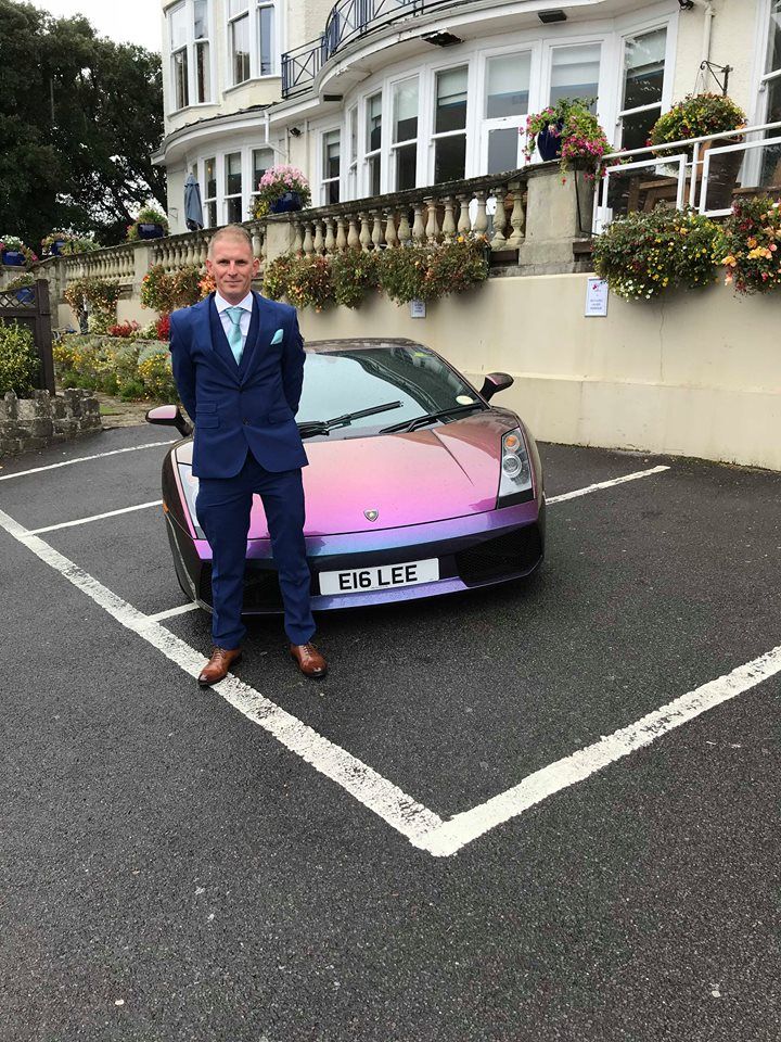 Groom with his whip