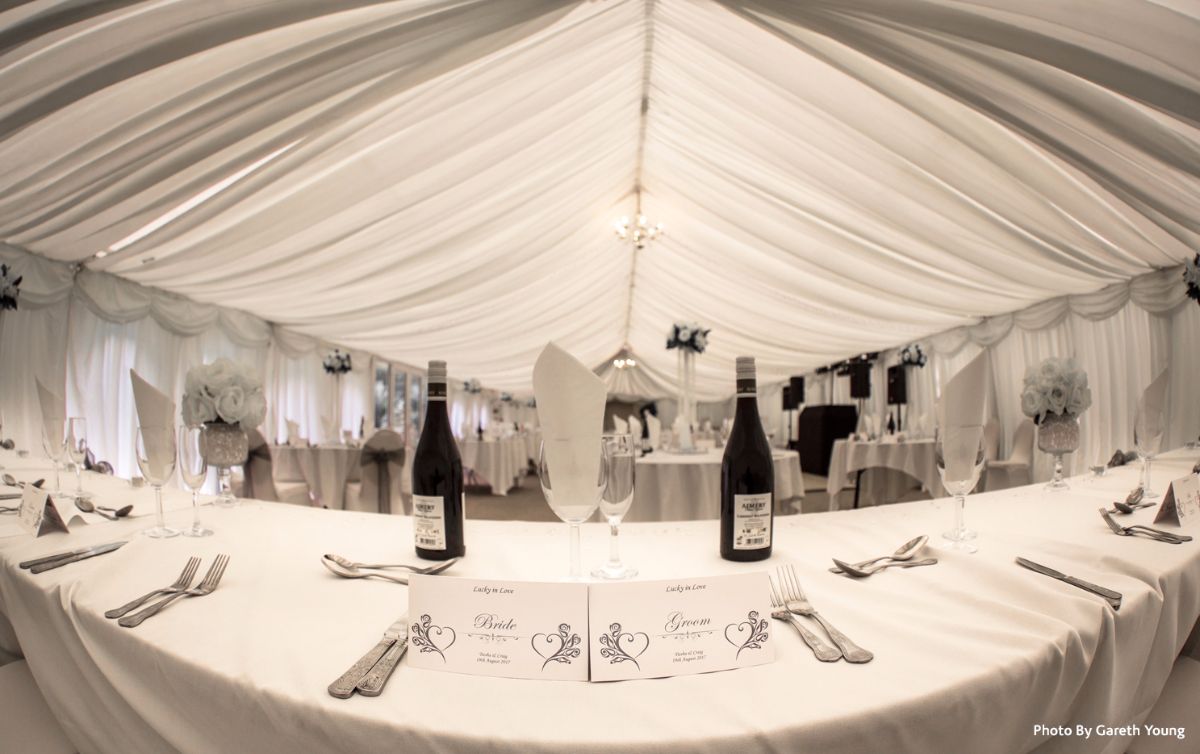 The Wedding Breakfast marquee