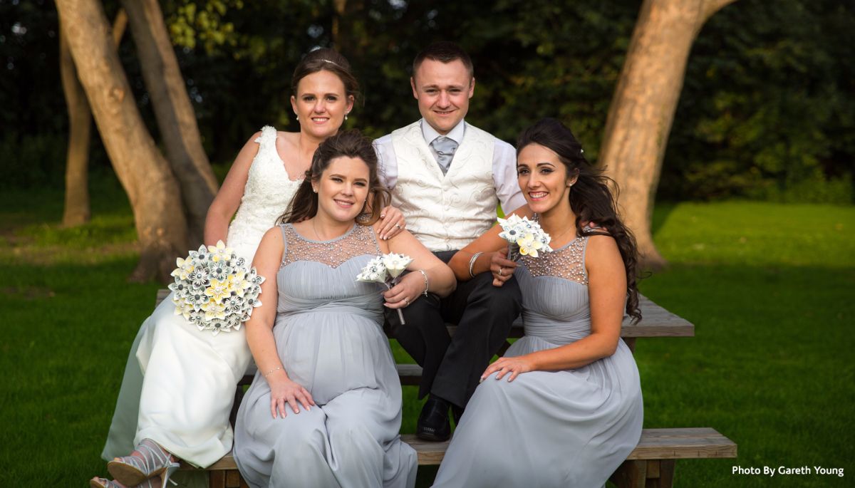 Photos in the stunning grounds of the Lyons Nant Hall Hotel
