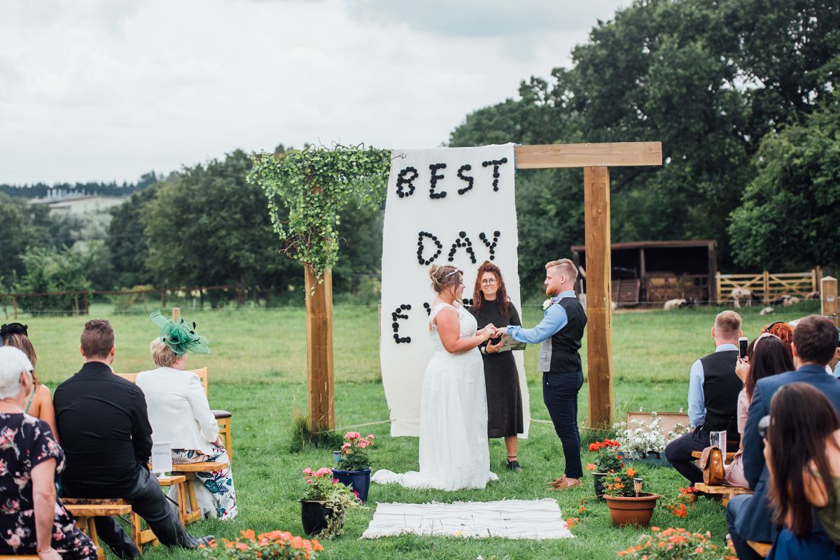 Real Wedding Image for Rosemary & Dale