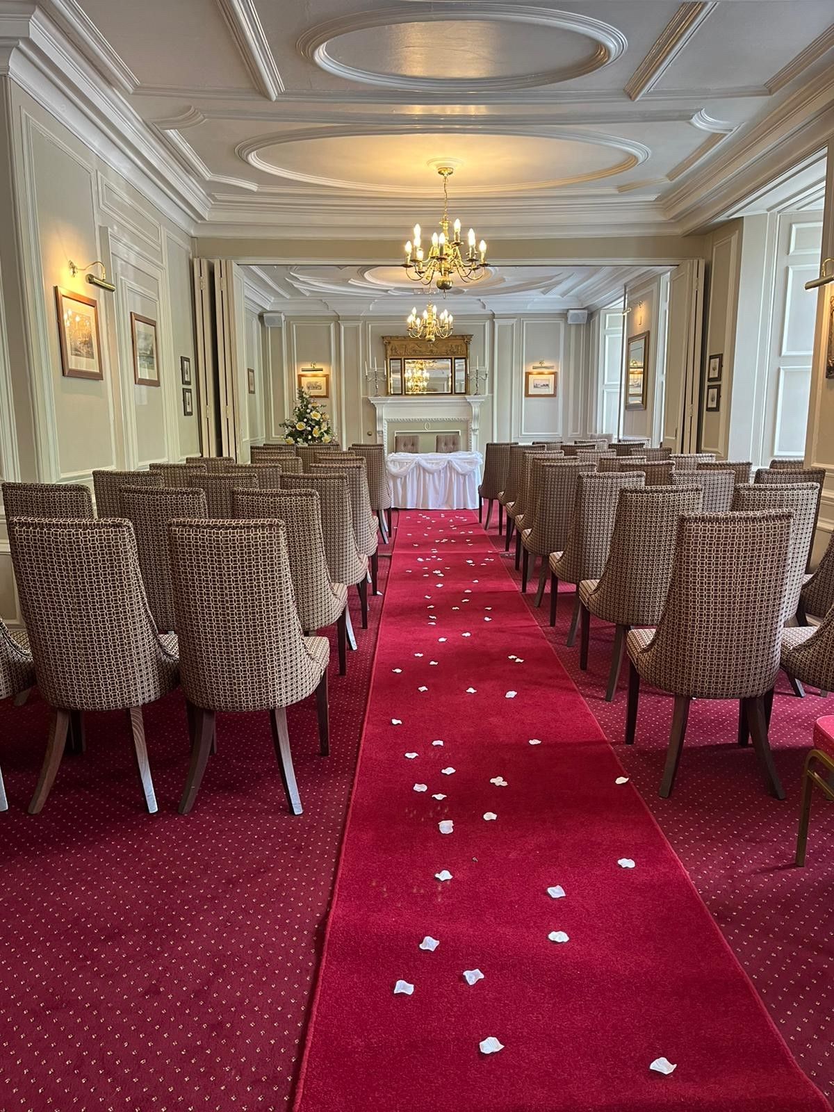 Woburn, ceremony room 