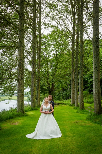 Beautiful dramatic backdrop.