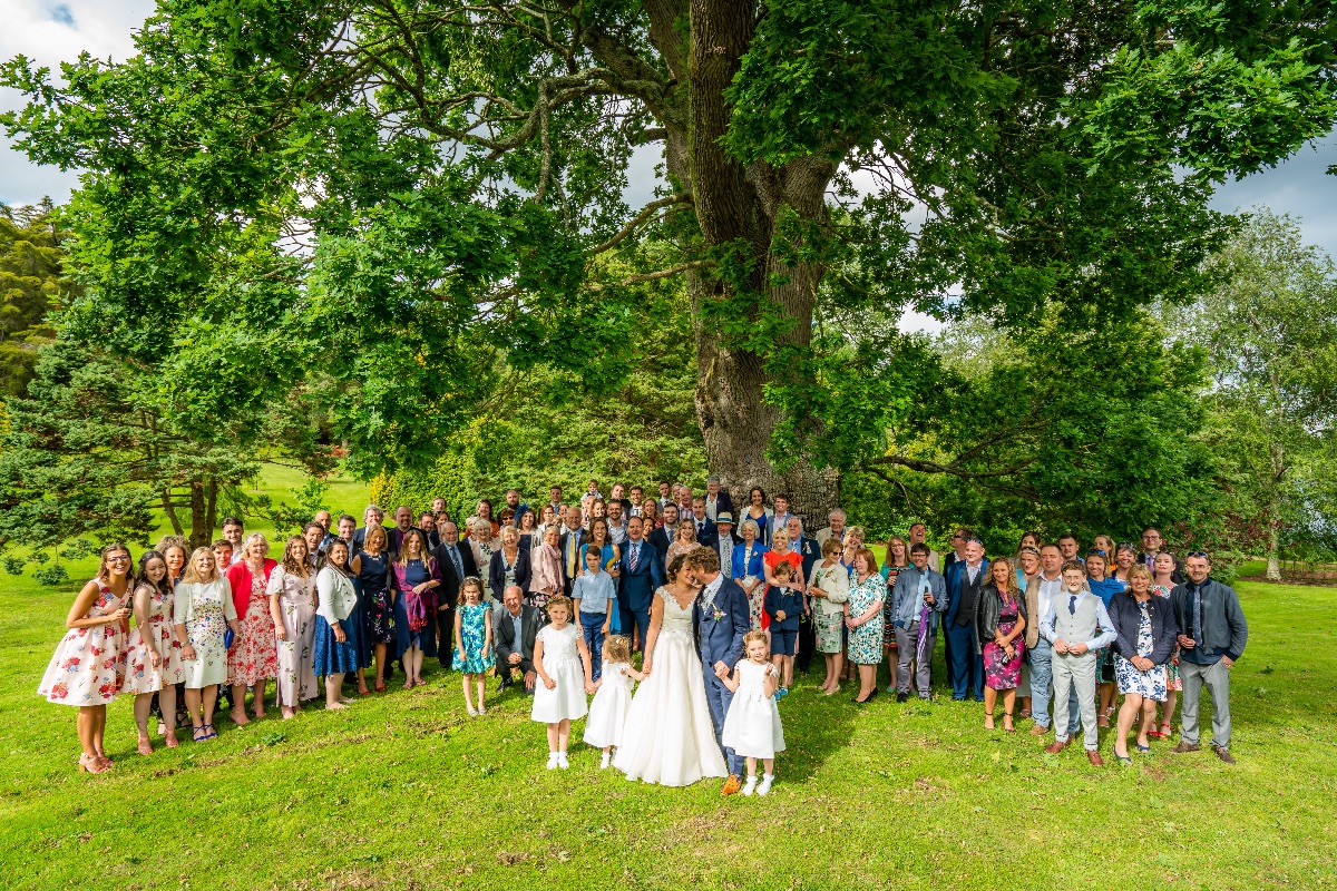 Real Wedding Image for Rosie  & Angus
