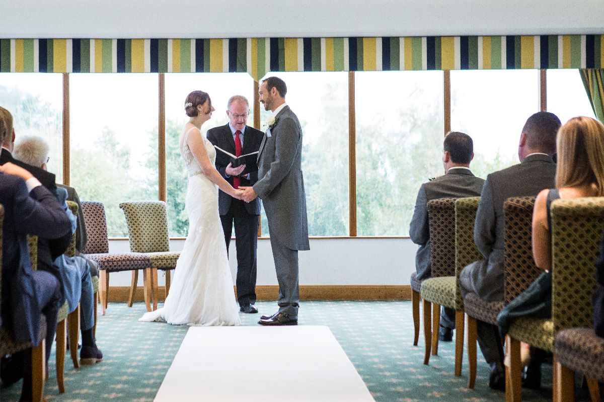 The ceremony - the "I do" moment. 