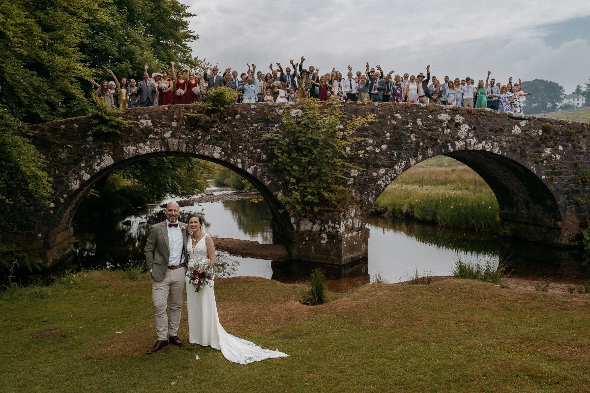 Real Wedding Image for Rebecca & Stefan