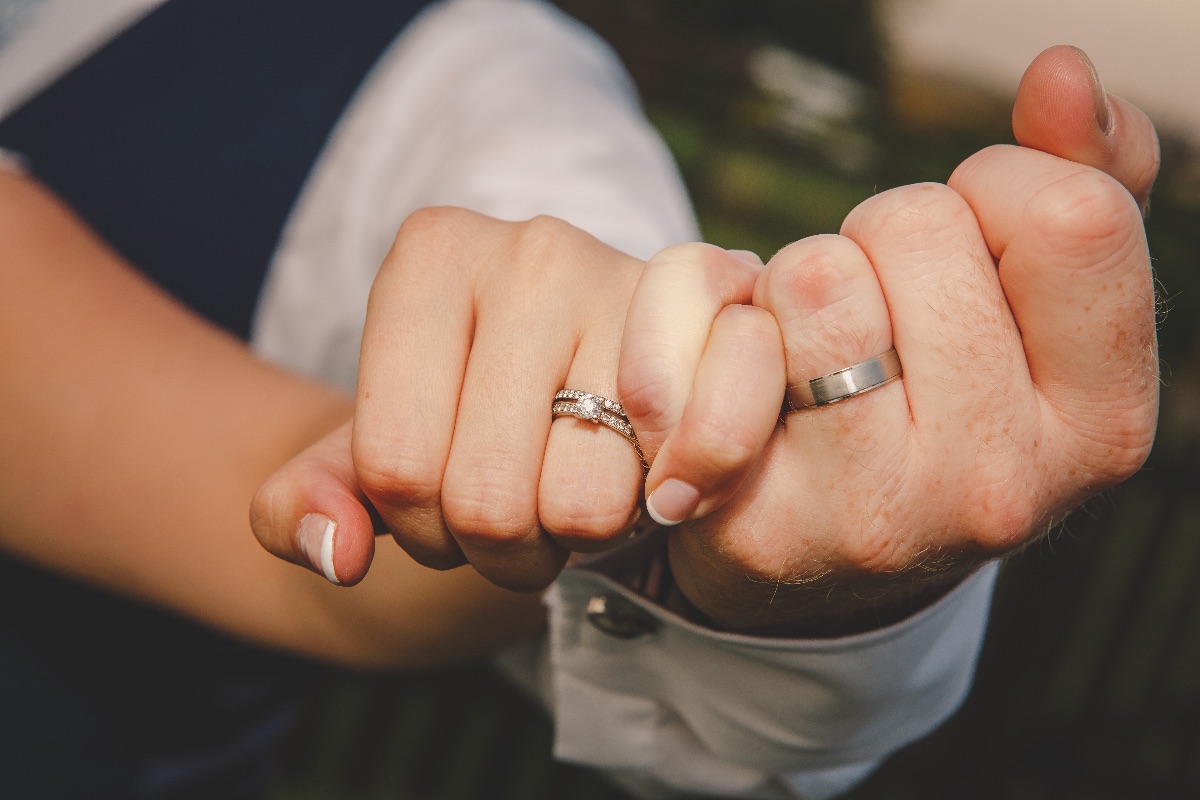 Real Wedding Image for Carys & James