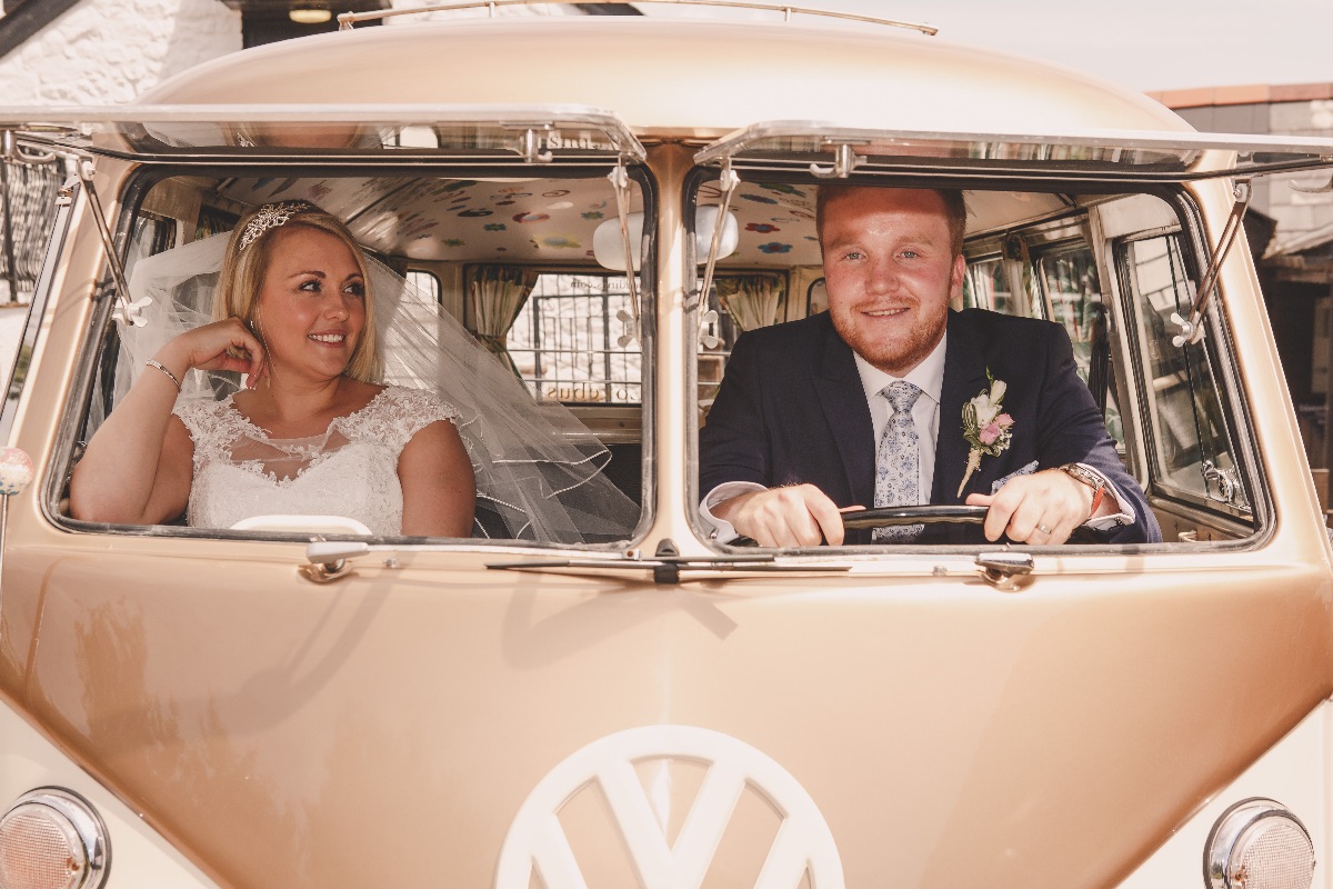 Real Wedding Image for Carys & James