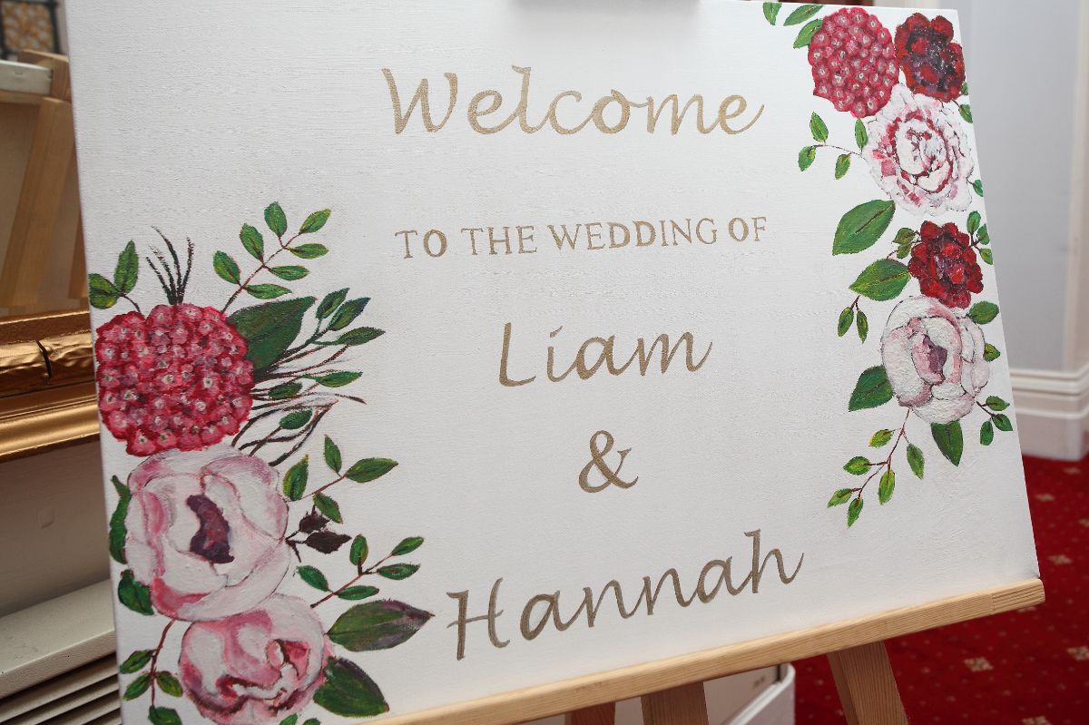 Real Wedding Image for Hannah & Liam