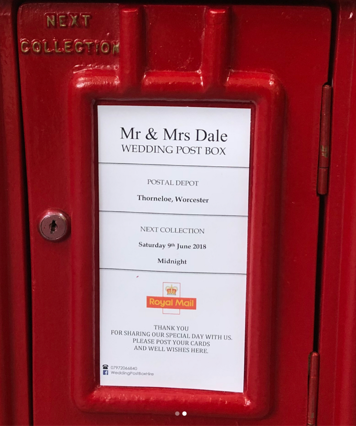 Insert design chosen by Tim and Garbriella. They preferred having the Mr & Mrs over their full names