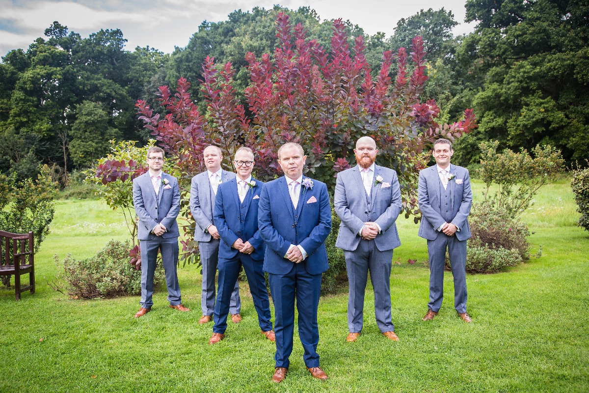 Jamie and his groomsmen