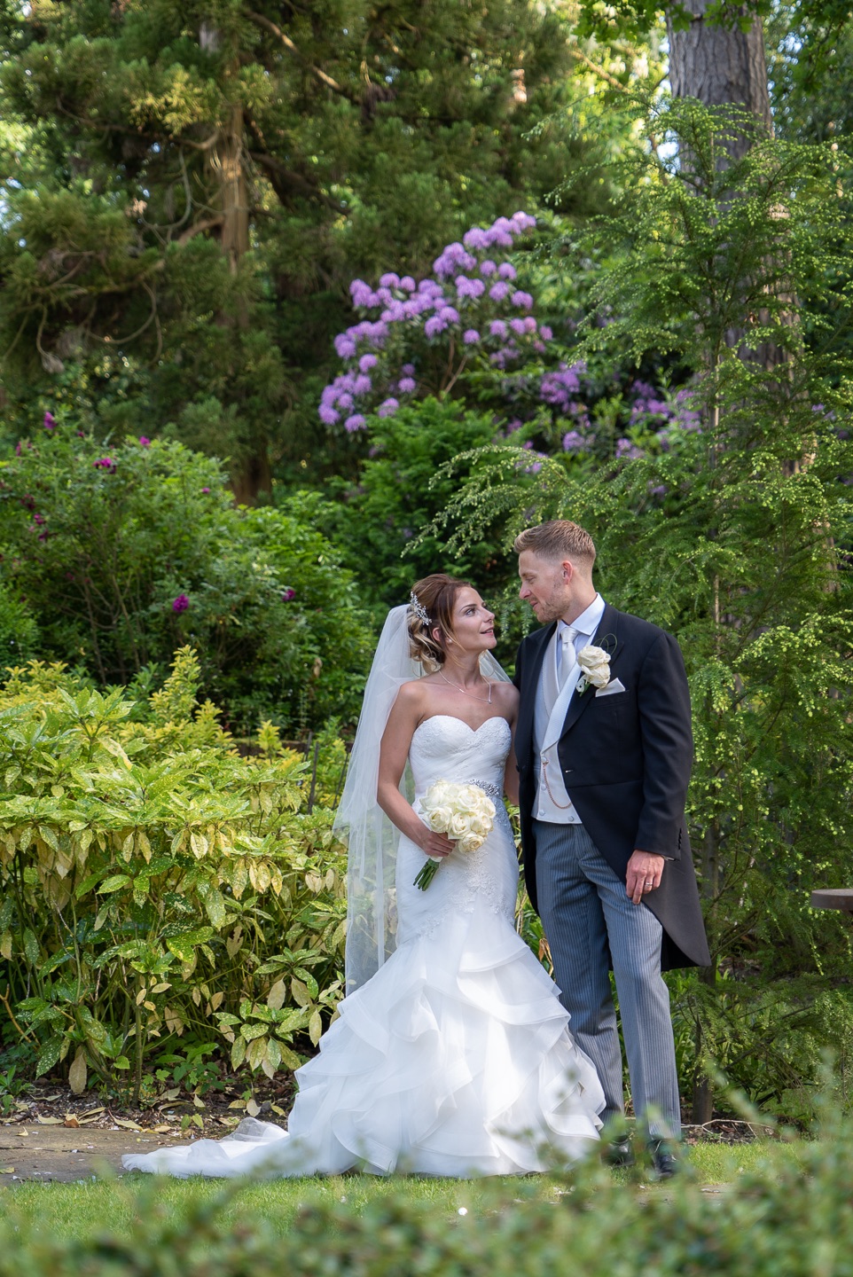 The bride & groom