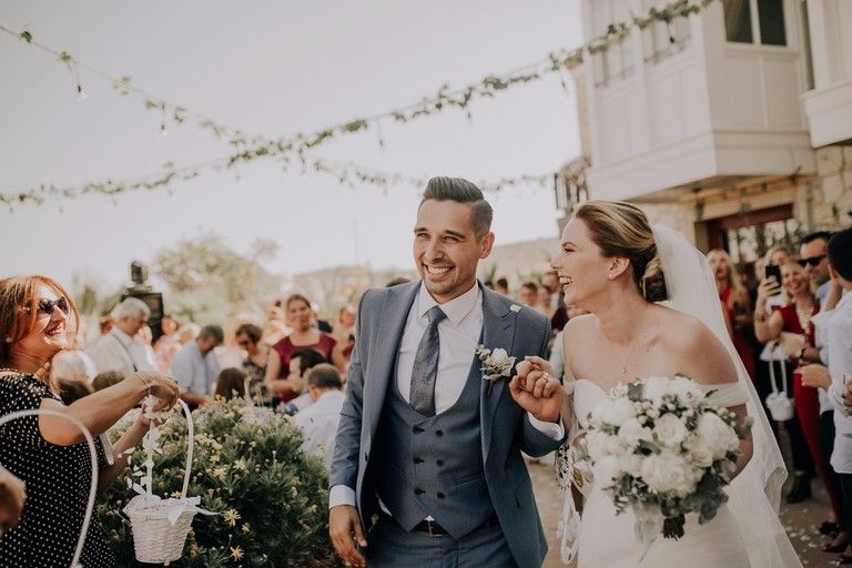 Real Wedding Image for Rebecca & Oguz