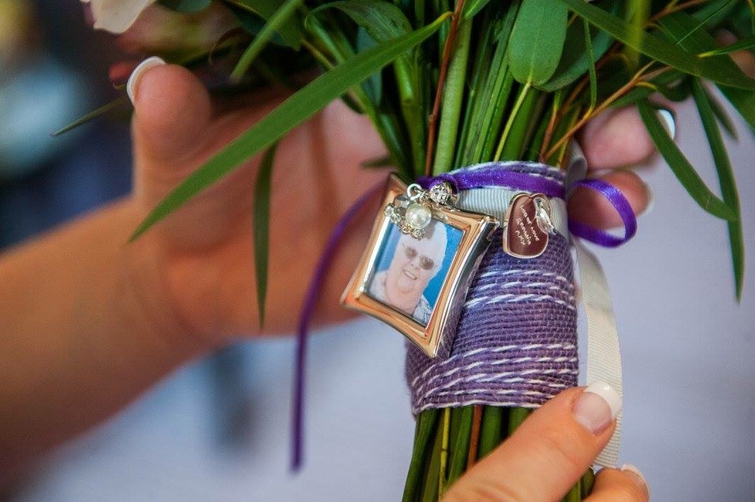 My Granny was a still special part of our wedding with a special thank you to PennyBlossoms and to The Little Keepsake Company. 