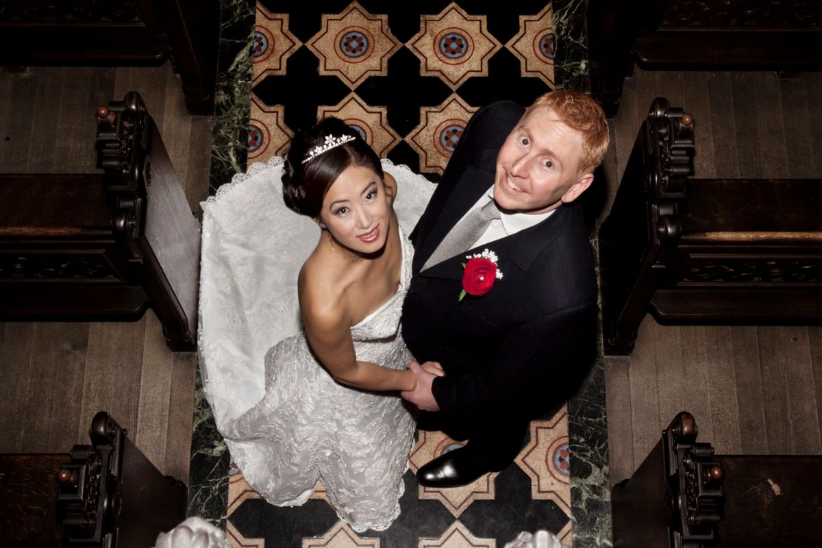 Jia and Lee Kenning renewal their vows at the stunning Crewe Hall venue in cheshire