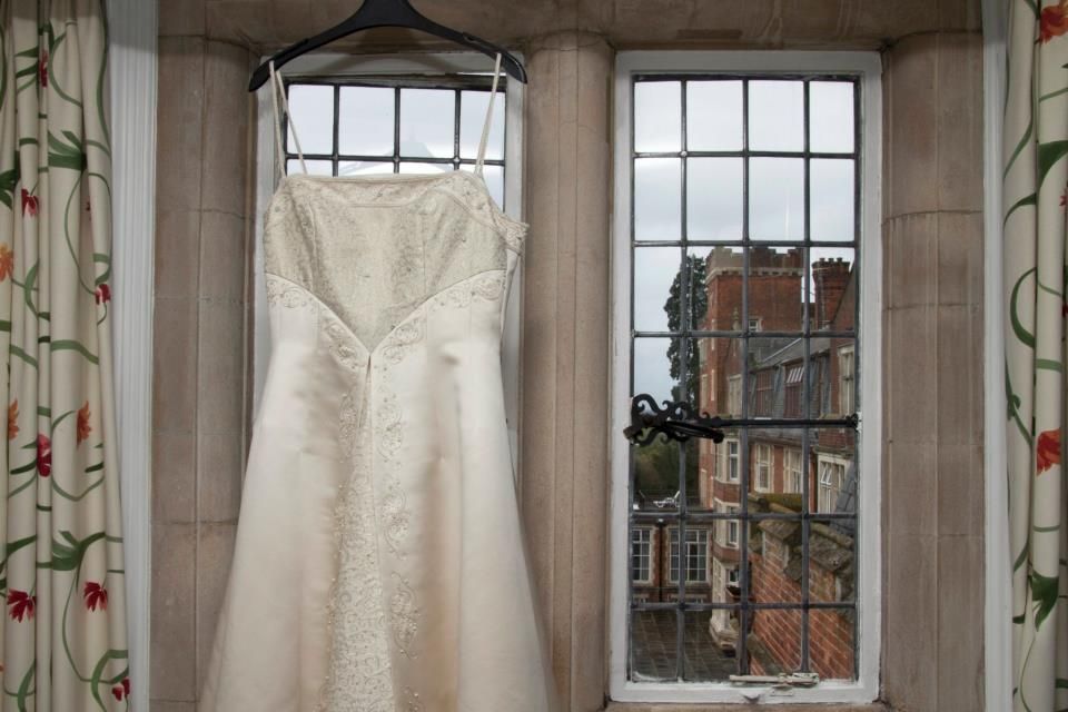 Laura's bridal dress