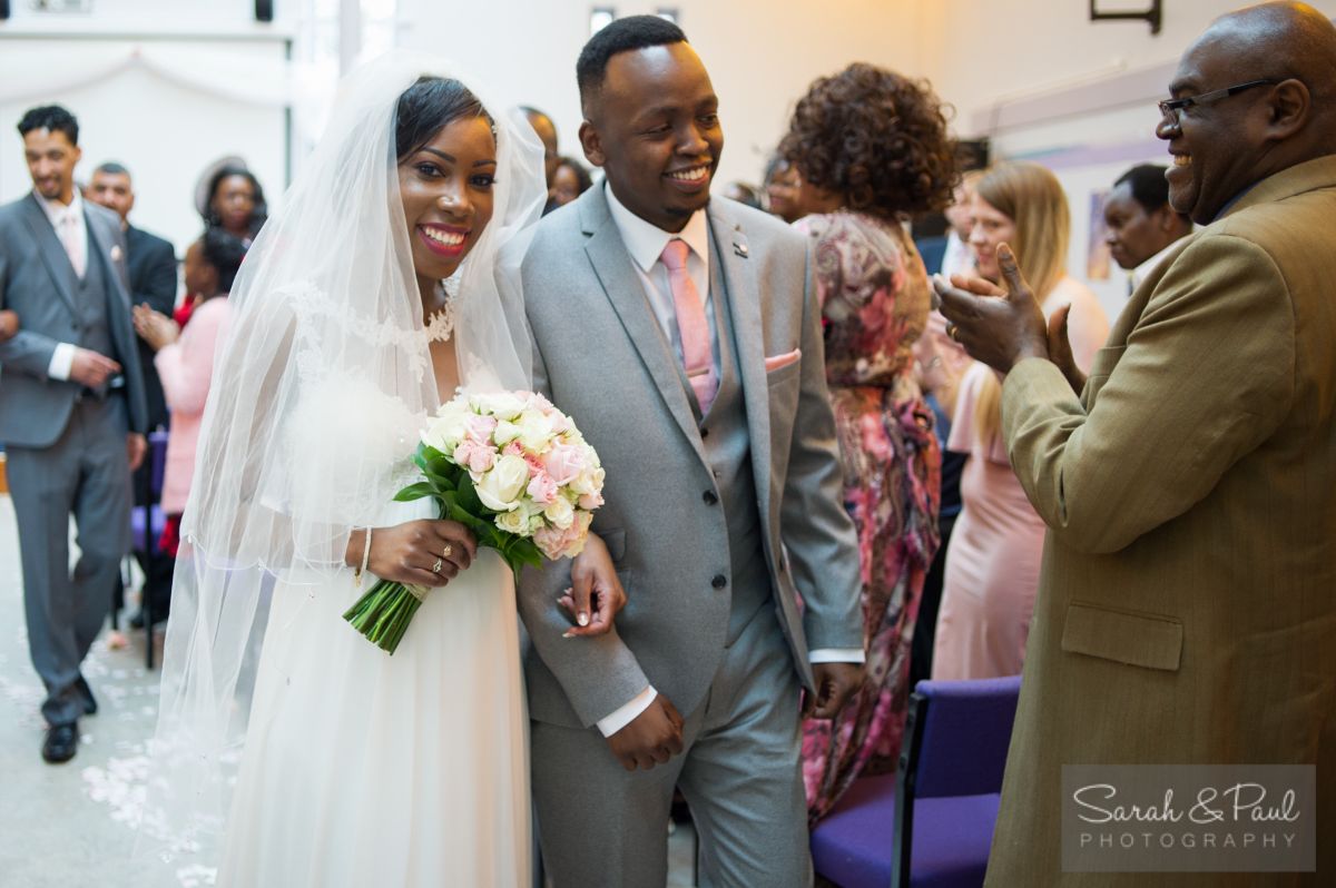 Just Married. Literally.