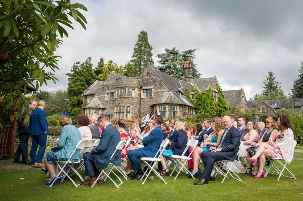 Expectant crowd