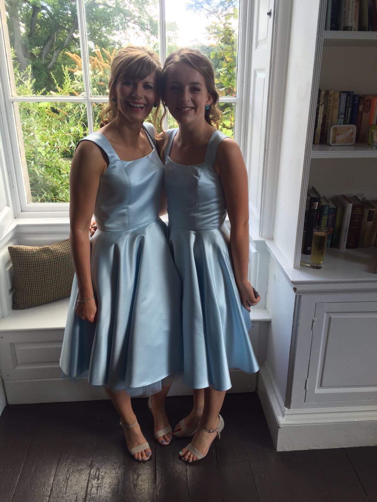 Handmade bridesmaid dresses 