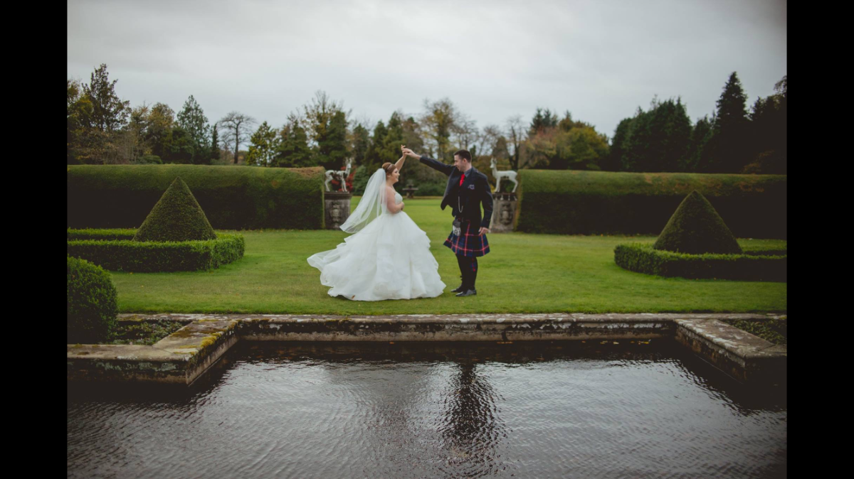 Real Wedding Image for Harriet & Martin