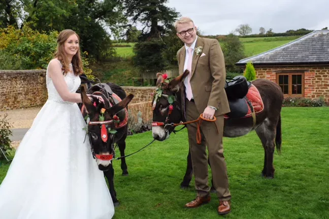 Real Wedding Image for Becky & Tom
