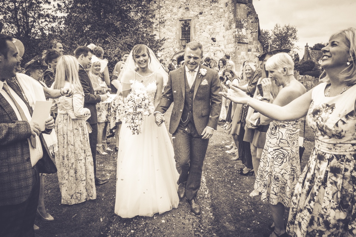 Real Wedding Image for Emily & Oli