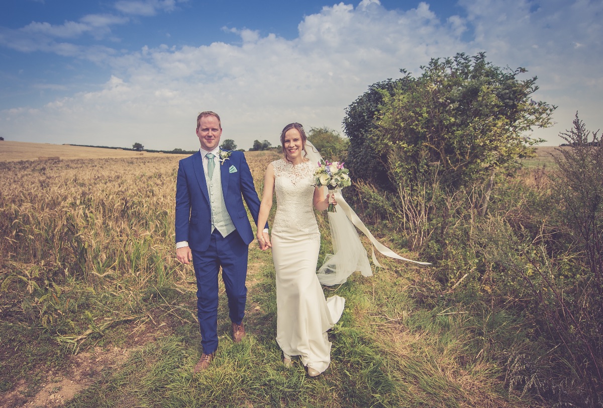 Real Wedding Image for Becky & Warren