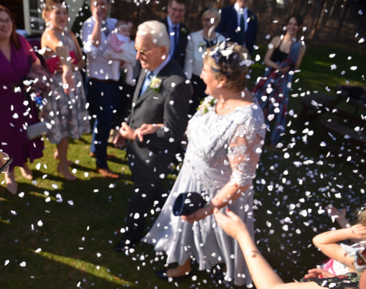 Real Wedding Image for Terry & Margaret