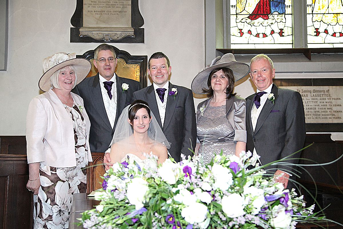 Real Wedding Image for Claire & Dave