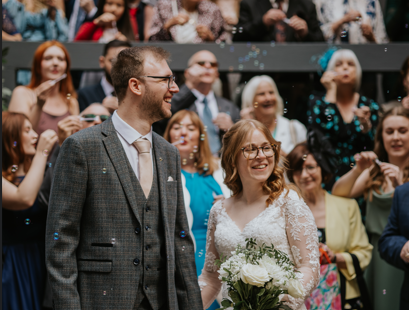 Real Wedding Image for Amy & Joe