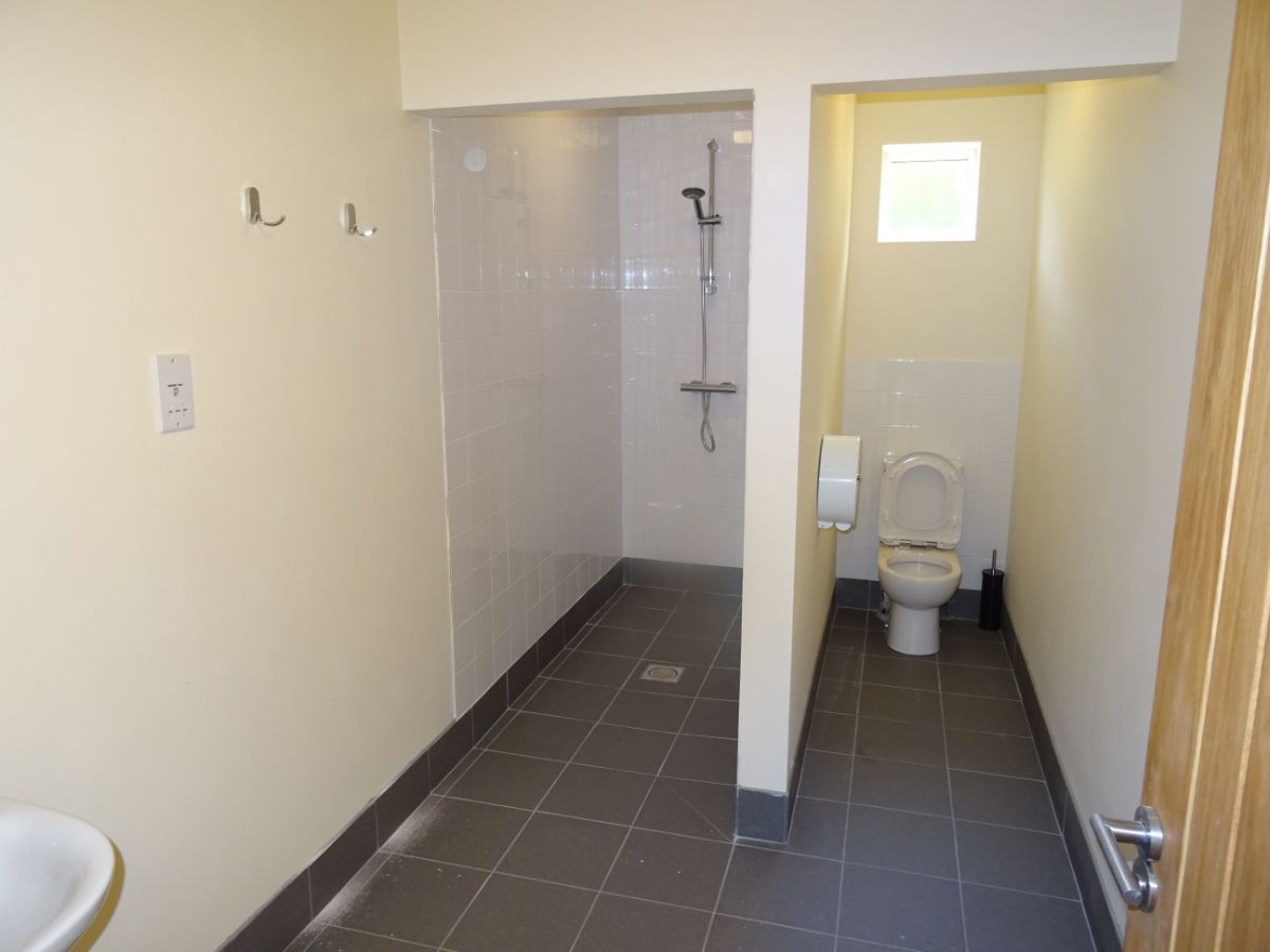 Toilet and Shower Suite