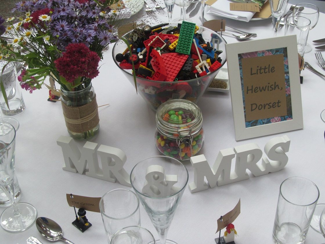Special table decorations for the guests to enjoy