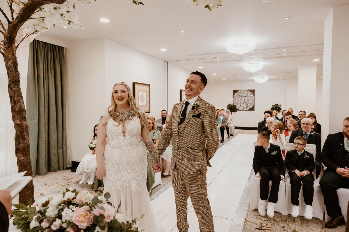 Real Wedding Image for Charlotte  & Ryan