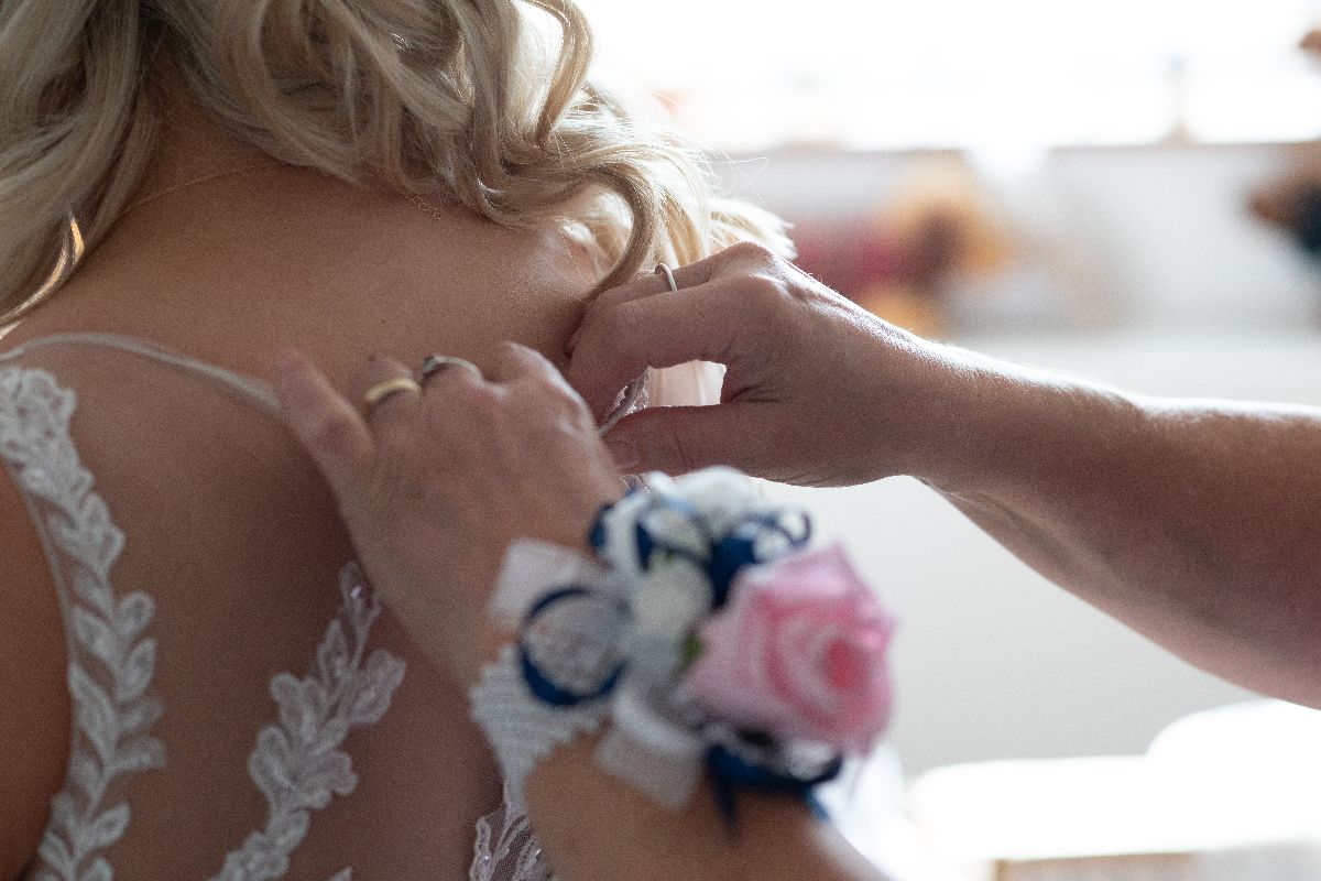 Real Wedding Image for April and 